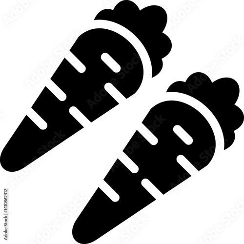 Carrot Glyph Icon