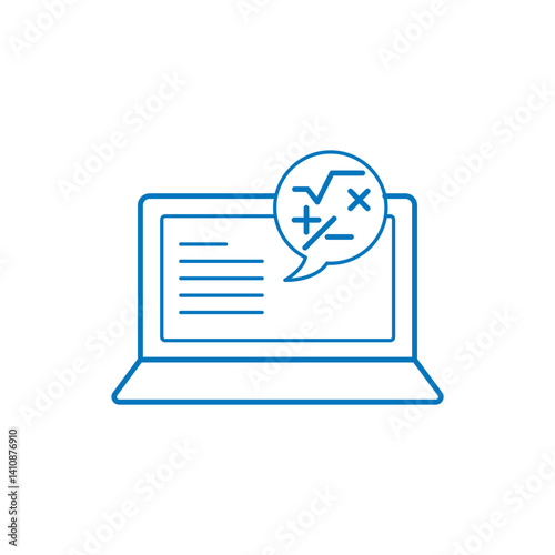 Hackathon and Simulations vector icon.