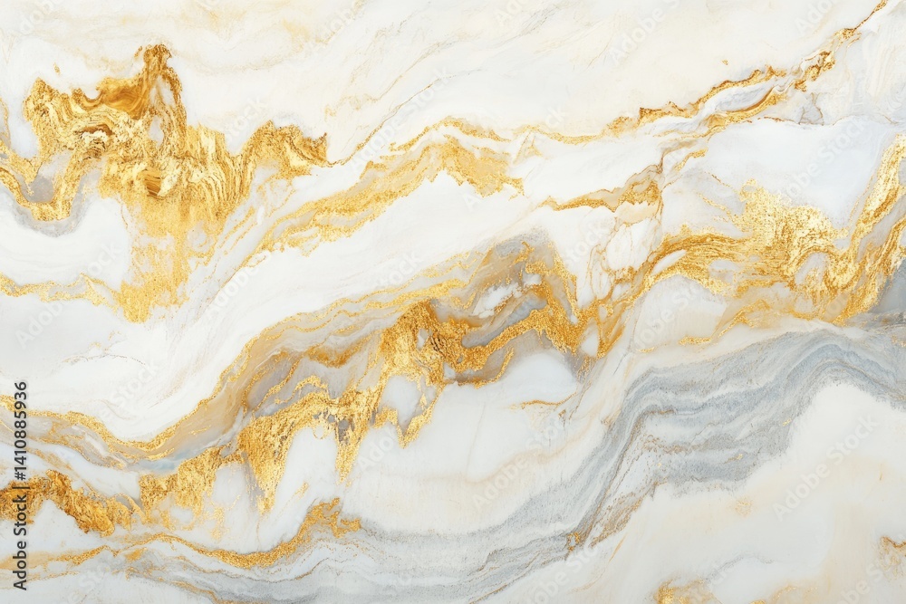 Fototapeta premium Abstract marble design with gold veins