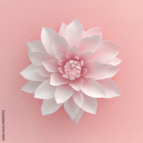 Pink flower blossom background
