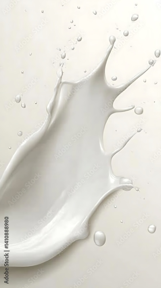 Milk Splash Closeup Milk Splash Closeup