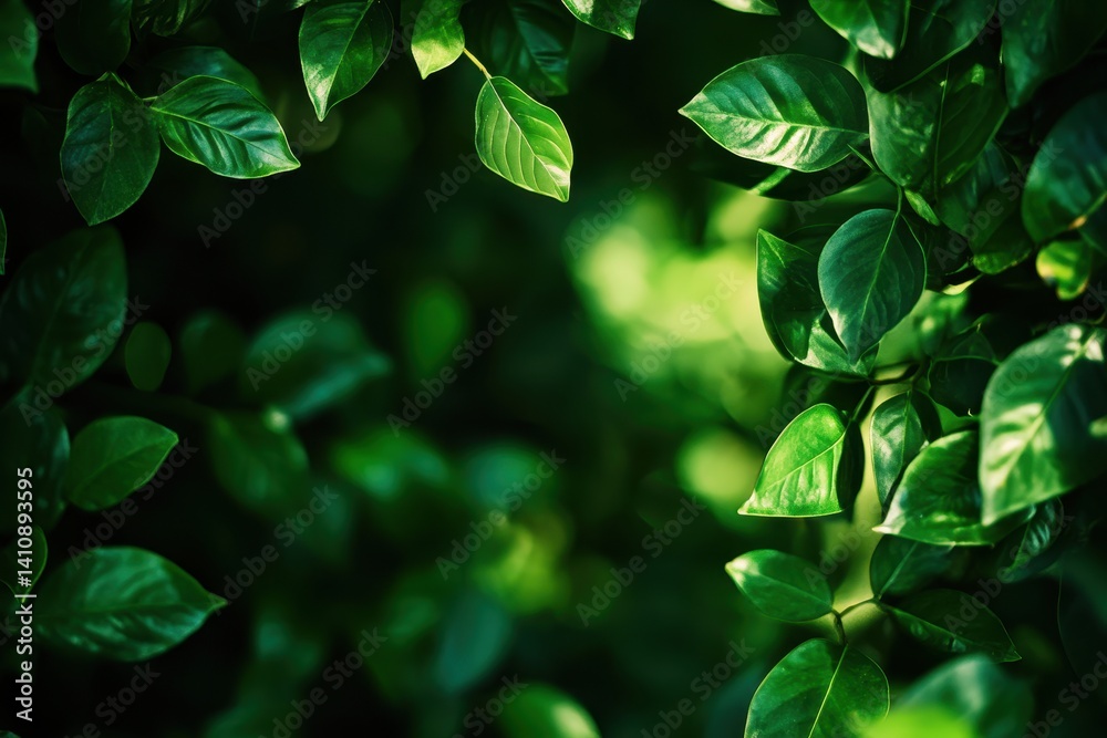 Lush green foliage background (2)