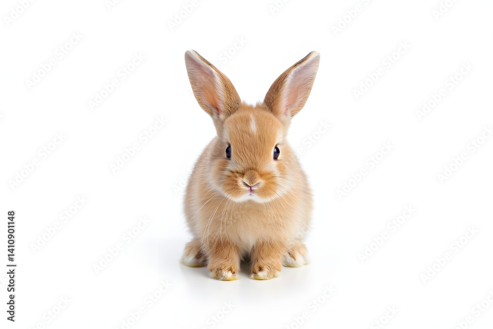 rabbit isolated on white rabbit isolated on white