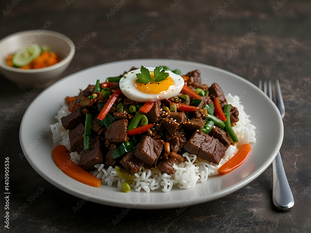 Thai Stir-Fried Beef with Basil Thai Stir-Fried Beef with Basil