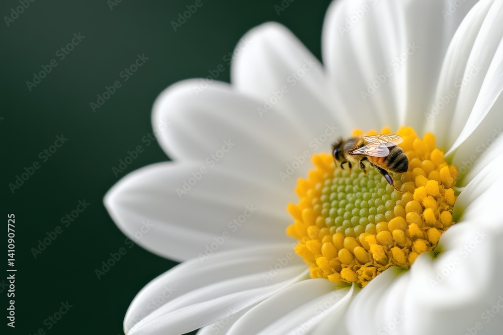 Obraz premium Bee on flower