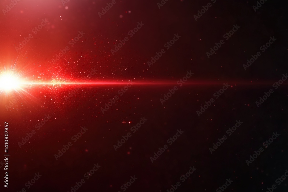 Obraz premium Red flare abstract background design