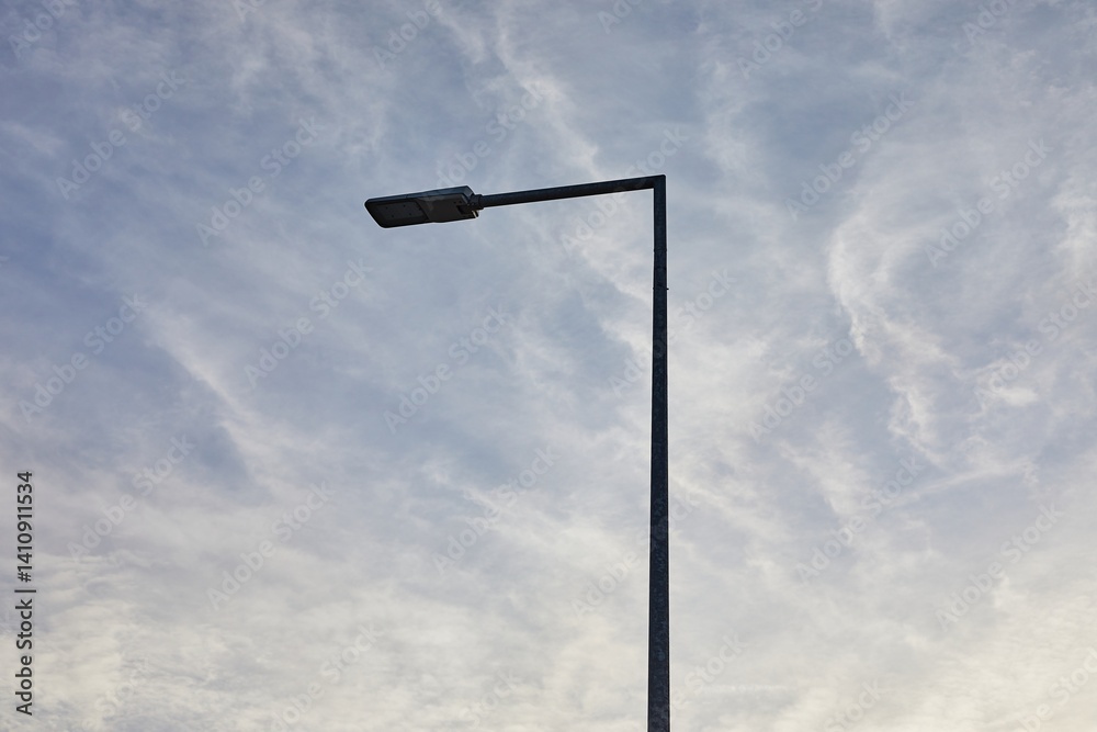 Lamp post on a street