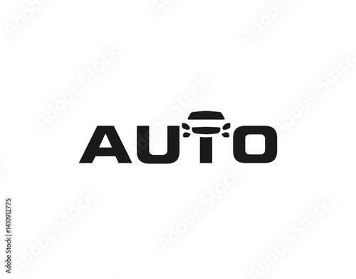 Letter T with car vector logo design. Fonts for automotive, vechile, logo, transportation, monogram and race. Alphabet label symbol for branding and identity