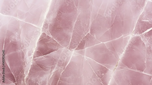 Pink Rose Quartz Marble Texture Background, Elegant Stone Pattern