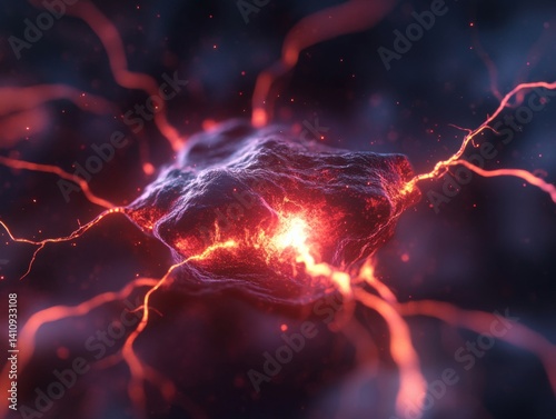 Energy flow with dark matter