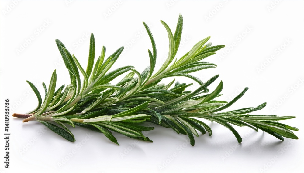 Fototapeta premium rosemary isolated on white bacground