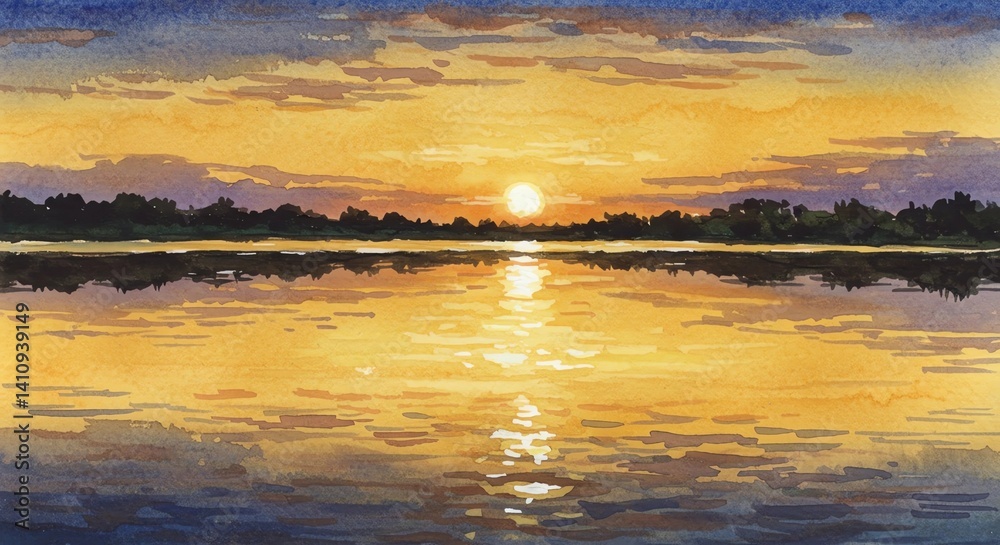 Obraz premium Twilight Peaks: A Dramatic Mountain Landscape