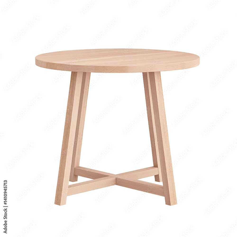 Modern Round Wooden Table Isolated on Transparent Background, Cut Out. PNG for Interior Design and Furniture Projects Modern Round Wooden Table Isolated on Transparent Background, Cut Out. PNG for Interior Design and Furniture Projects