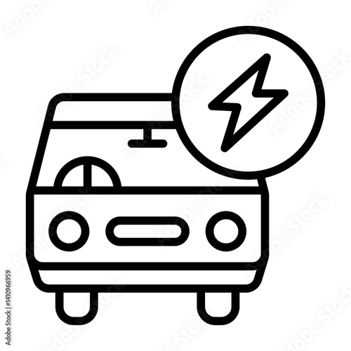 Electric vehicle Icon