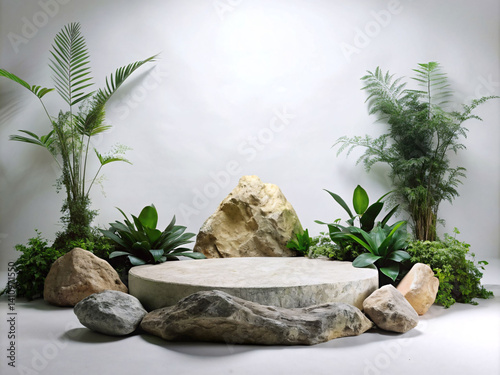 Natural Decor Product Podium