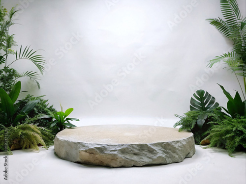 Natural Style Podium Scene