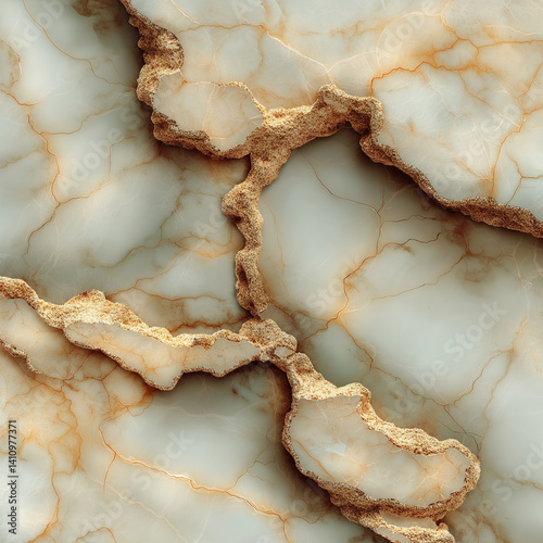 Luxurious marble texture with golden veins creating a stunning visual
