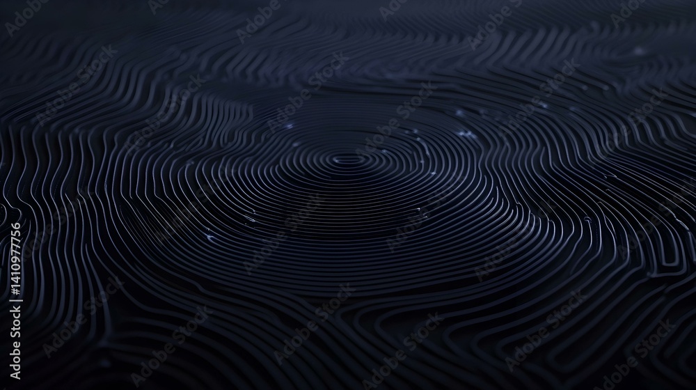 Abstract dark blue concentric circles and wavy lines texture background. Perfect for modern designs, websites, and presentations. Abstract dark blue concentric circles and wavy lines texture background. Perfect for modern designs, websites, and presentations.