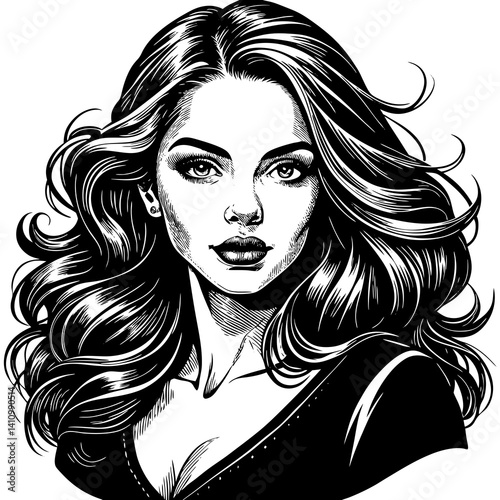 beautiful and powerful woman