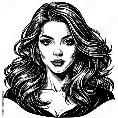 beautiful and powerful woman