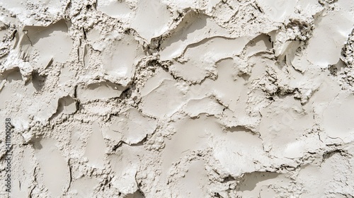 Abstract Beige Mud Texture Cracked Dry Earth Surface Background
