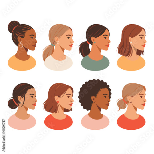Diverse Women Embracing Unity and Strength in Feminism