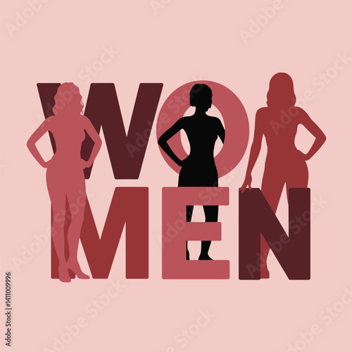 Diverse Women Embracing Unity and Strength in Feminism
