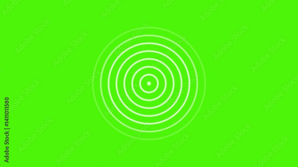 Radio wave signal animation Radio wave signal animation