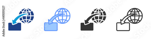 Import icon set multiple style collection