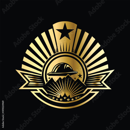 Army Logo Design Set – Combat Emblems of Military Specialists, Artillery Units, Snipers & Infantry Patrols with Weapons Like Rocket Launchers, Rifles & Machine Guns for Badges.
