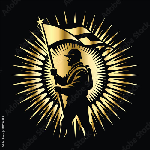 Army Logo Emblem Set – Tactical Combat Badges Featuring Artillery Units, Snipers, Infantry Patrols & Military Specialists with Machine Gun, Rocket Launcher & Service Rifle Designs.