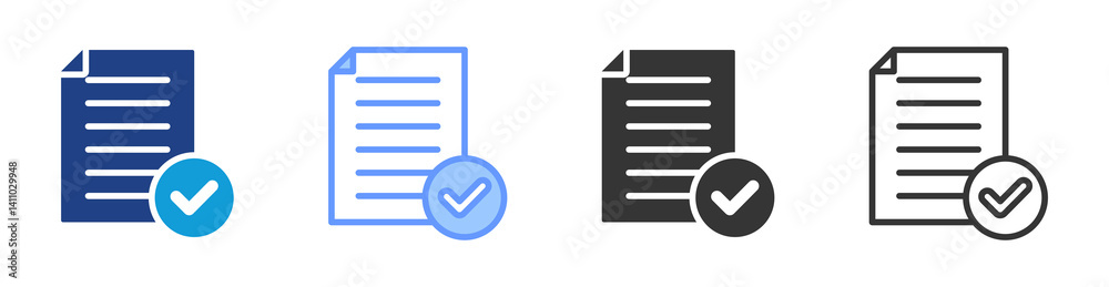 Result icon set multiple style collection Result icon set multiple style collection