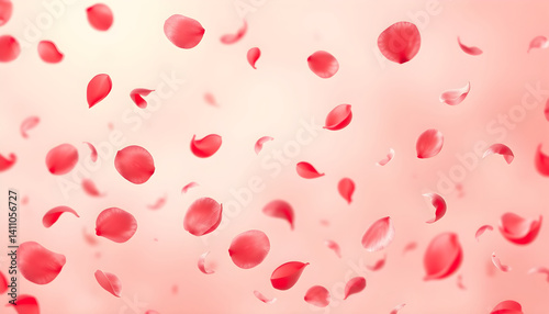 pink water drops on a white background