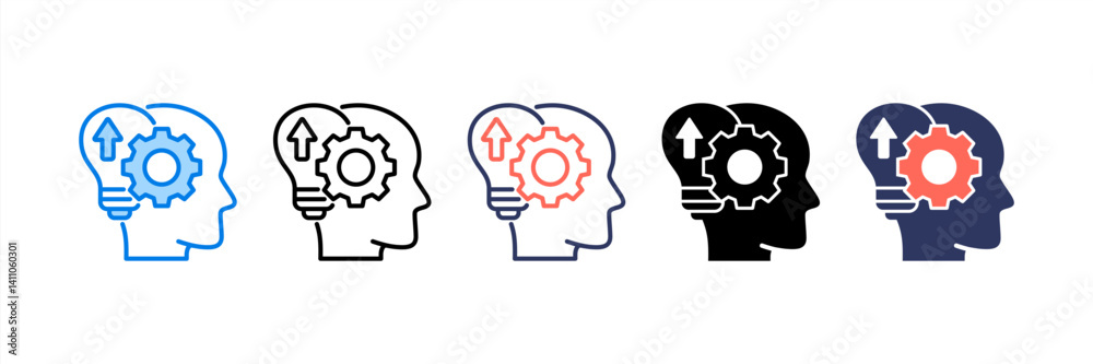 Mindset Shift Icon Mindset Shift Icon