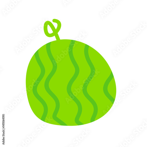Obraz na płótnie Cute watermelon vector icon
w salonie