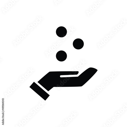 salary solid icon vector design good for web or mobile app