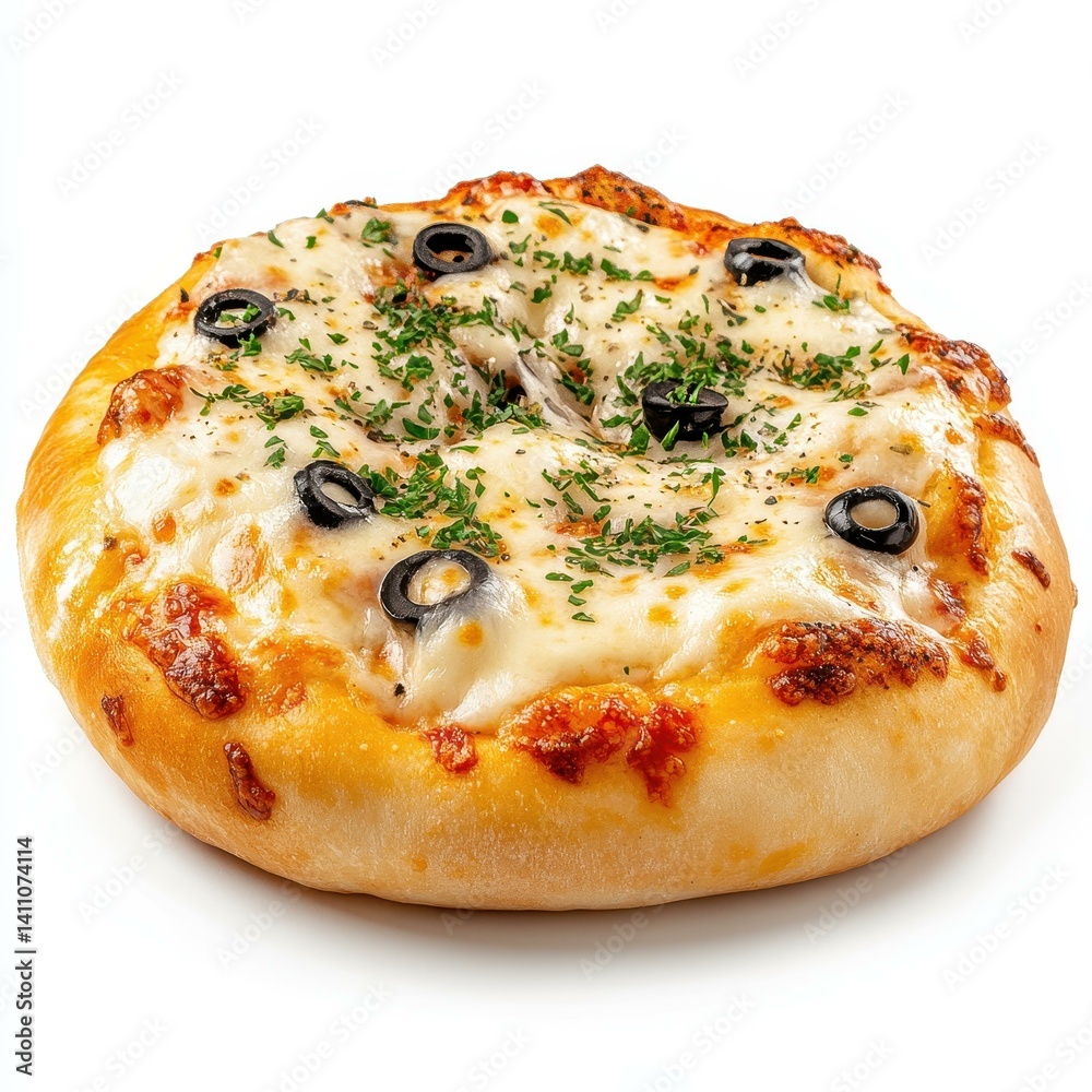 Crispy pizza puff filled with melted cheese and savory toppings, perfect for a quick snack or appetizer. Crispy pizza puff filled with melted cheese and savory toppings, perfect for a quick snack or appetizer.