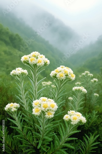 Edelweiss in the Misty Mountains