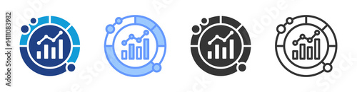 Data Driven icon set multiple style collection