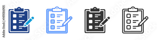 Preparedness icon set multiple style collection