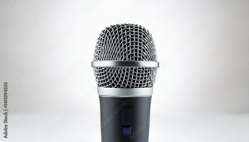 microphone isolated on white microphone isolated on white