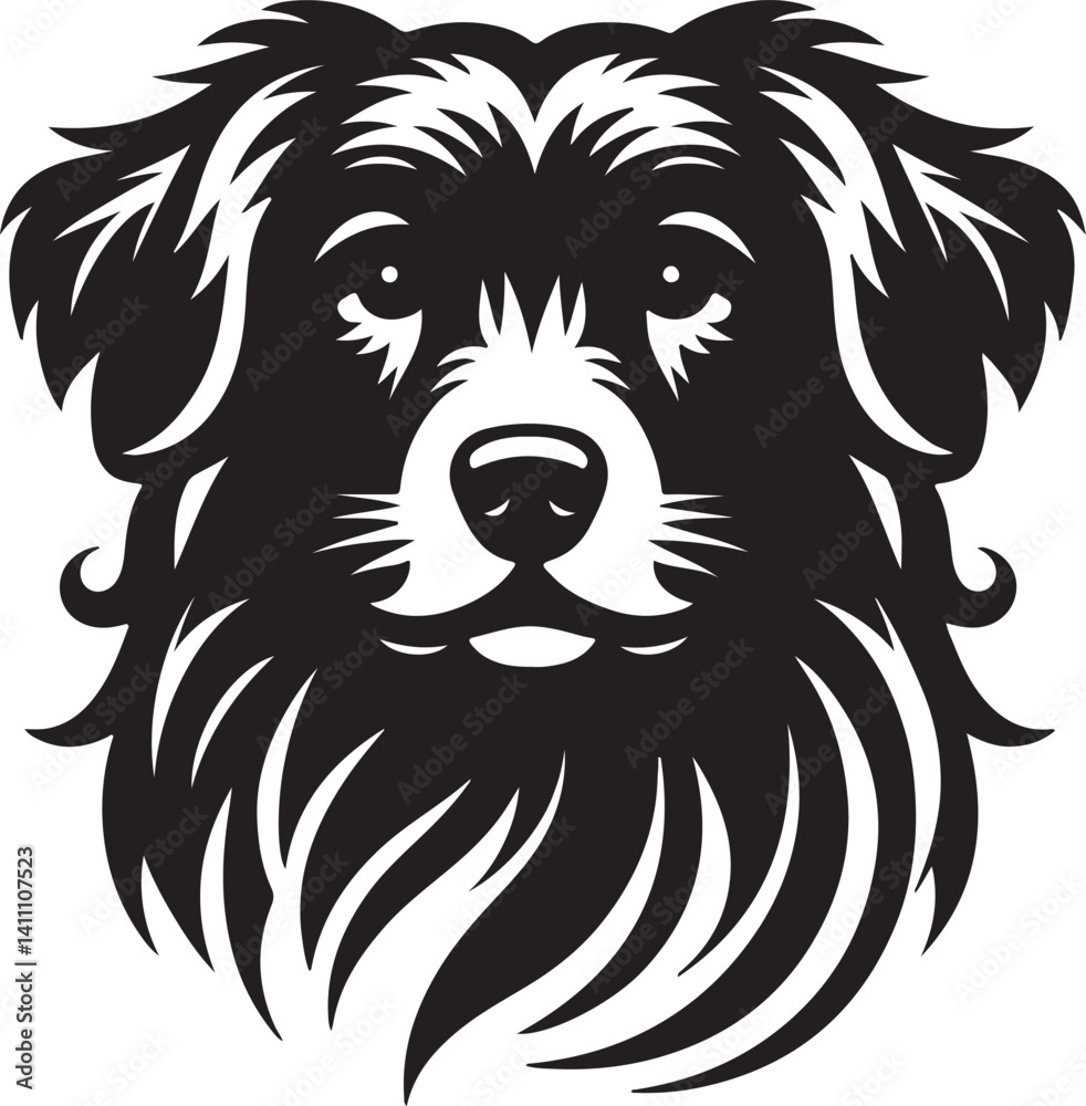Fototapeta premium hot dog black vector and silhouette