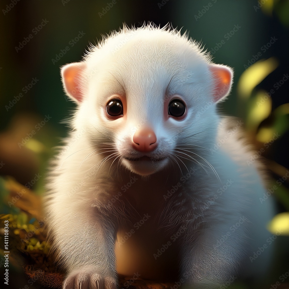 Fototapeta premium Niedlicher Mungo