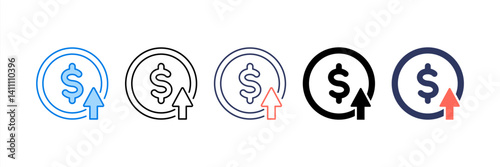 Cash Up Icon