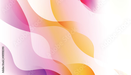 Wavy Background. For Flyer, Brochure, Booklet And Websites Design Vector Illustration with Color Gradient.