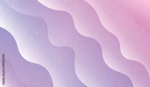 Modern Background With Dynamic Effect. For Futuristic Ad, Booklets. Vector Illustration with Color Gradient.