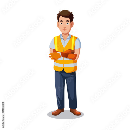 Warehouse Worker Man