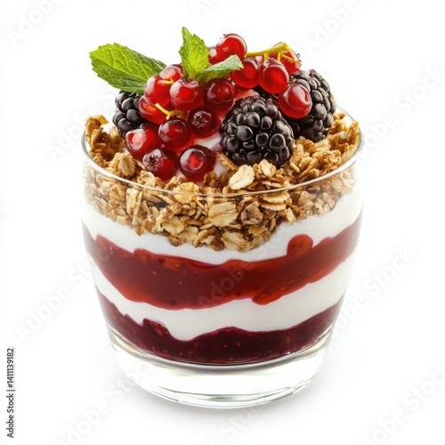 Wallpaper Mural  dessert made of sweetened yogurt and crunchy granola, Torontodigital.ca