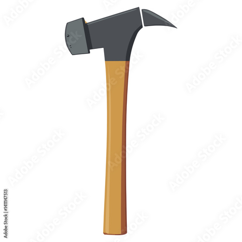 Hammer illustration design tool vector
