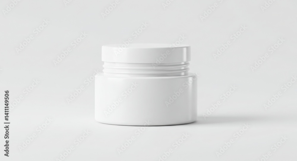 White Jar Light Mockup 17 White Jar Light Mockup 17